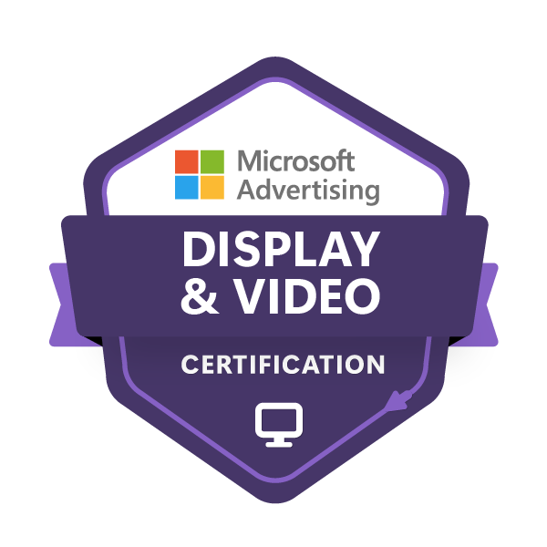 Microsoft Advertising Display & Video Certification