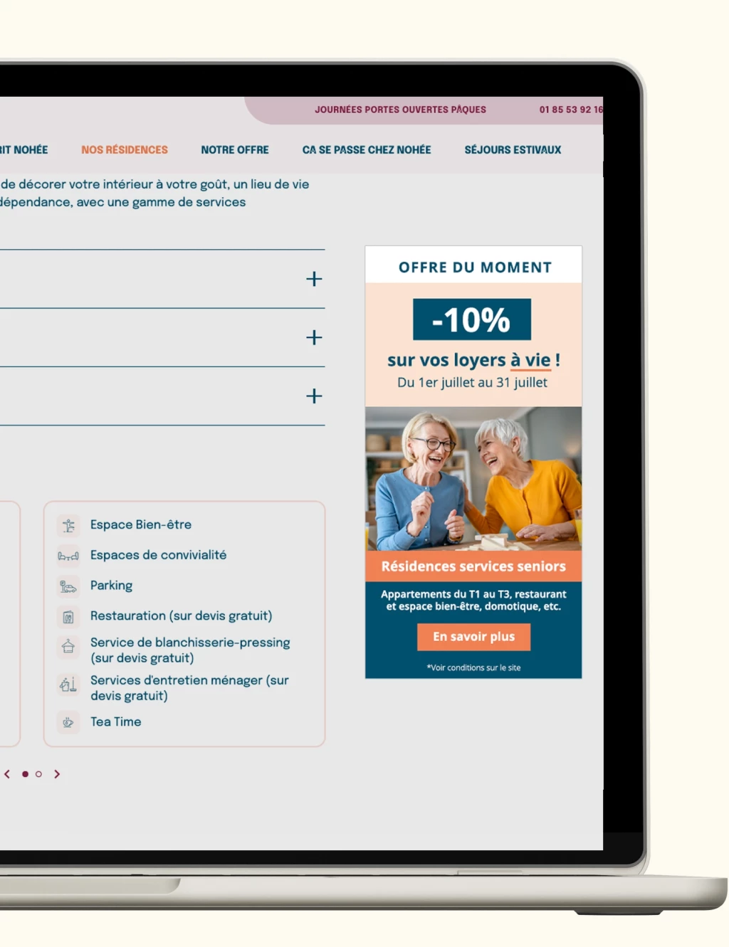 Bannières IAB desktop