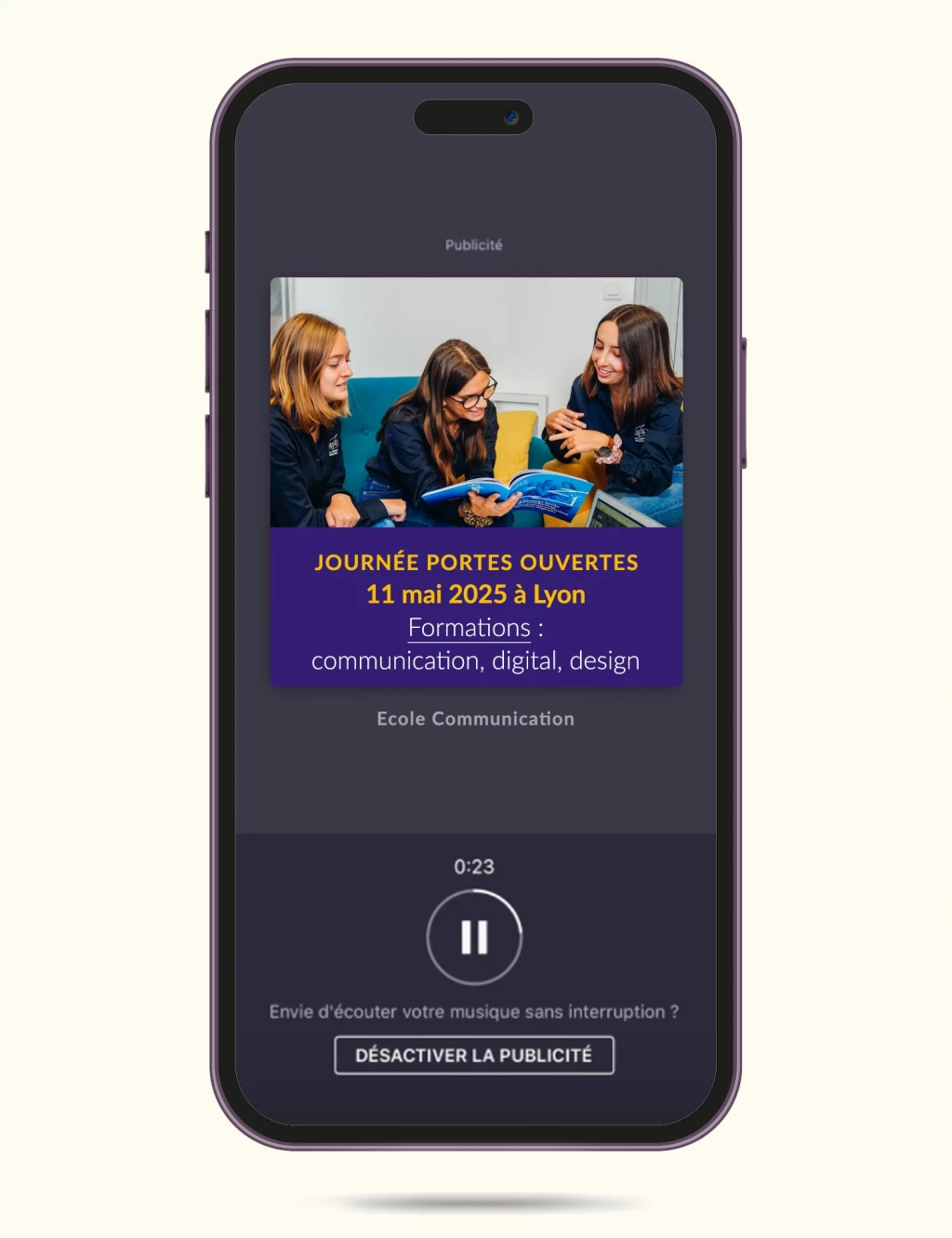 Publicité audio R-Advertising