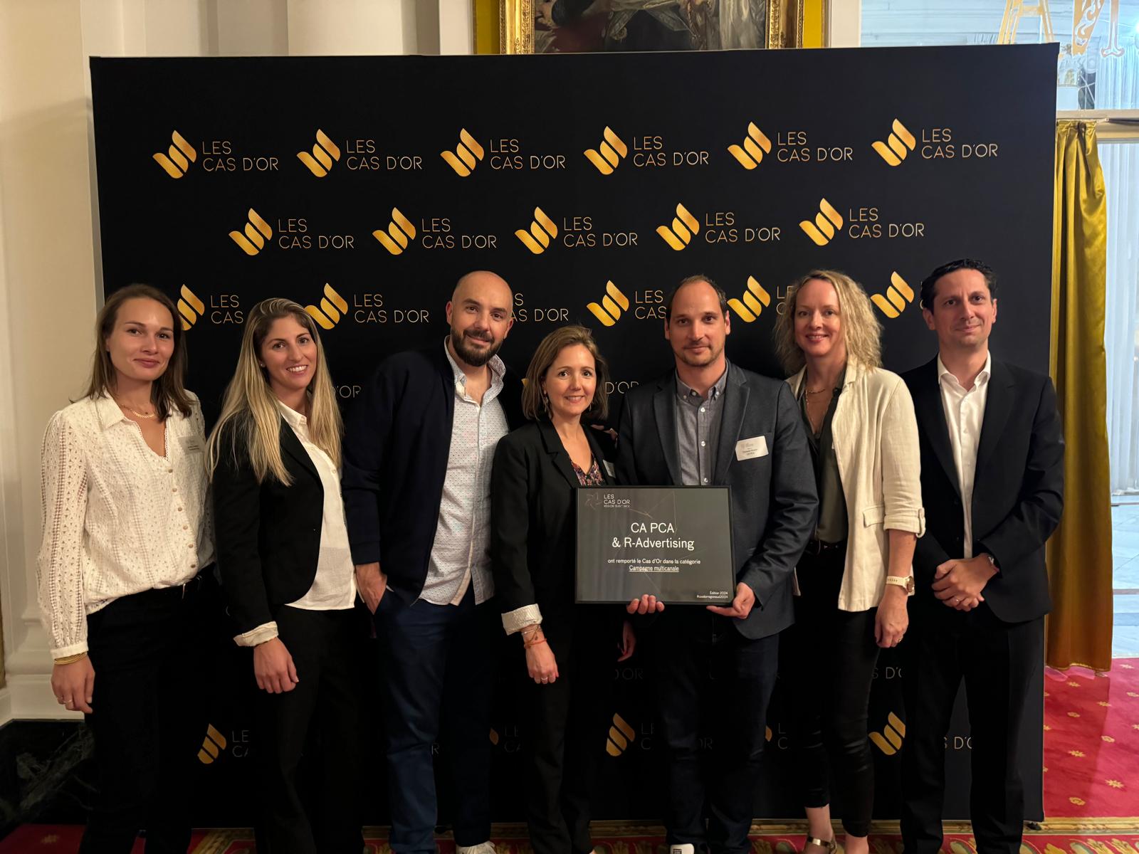 Credit Agricole PCA Digital Cas d'Or awards ceremony